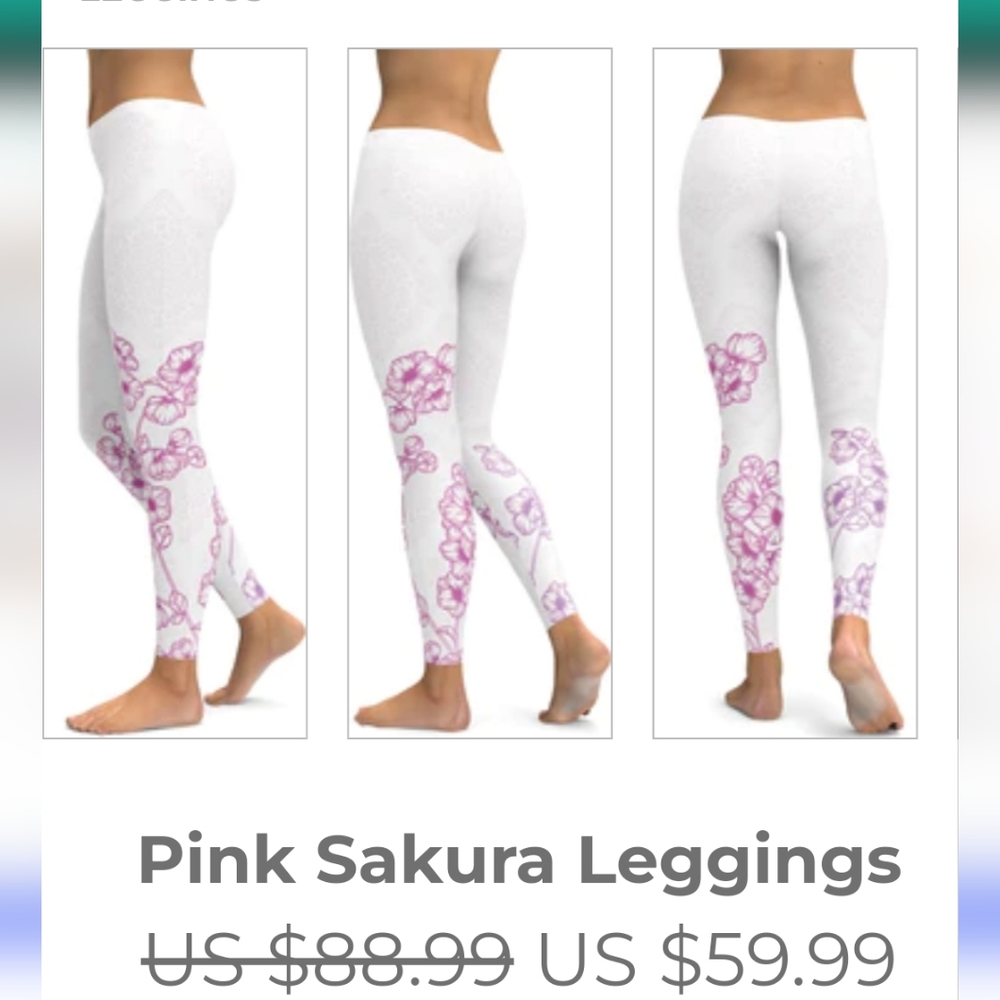 Sakura leggings